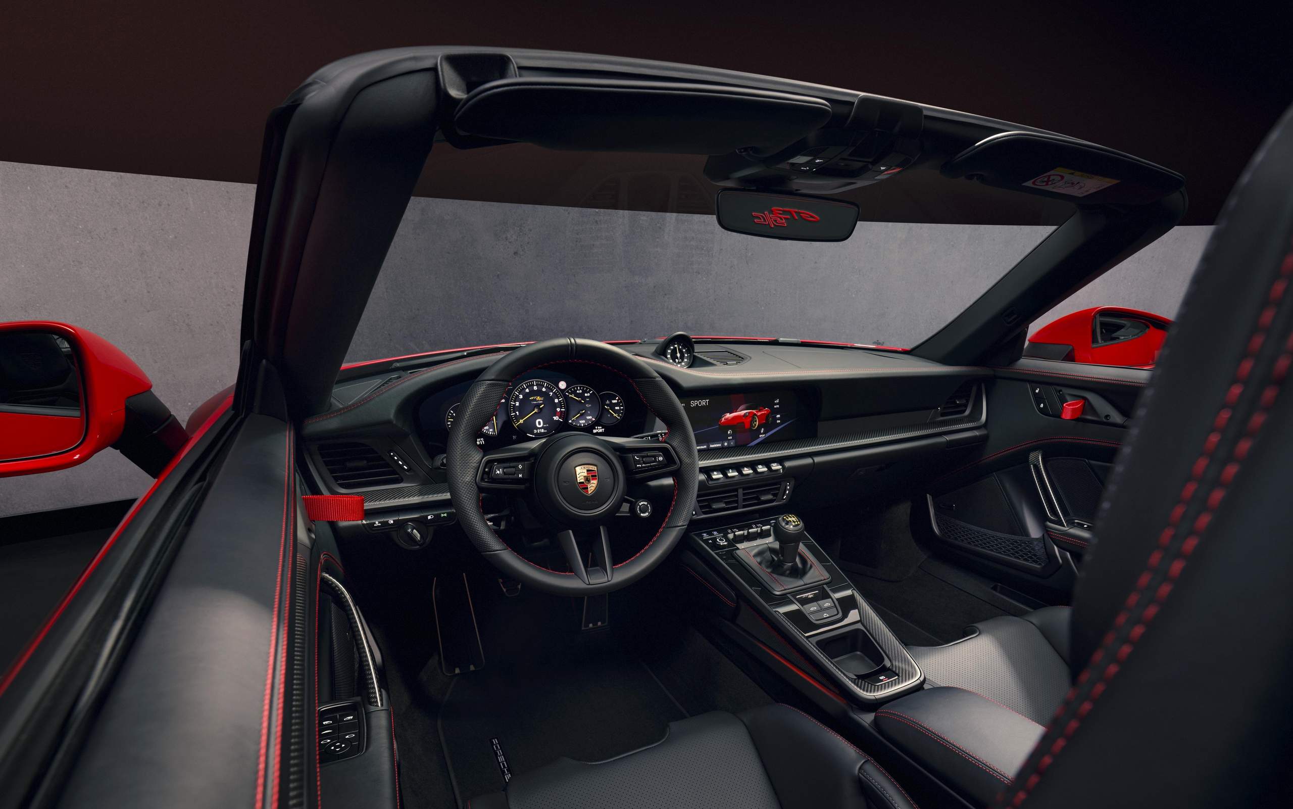 Interior do Porsche 911 GT3 S/C